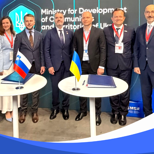 Slovenia Supports Ukraine’s Reconstruction with New Projects